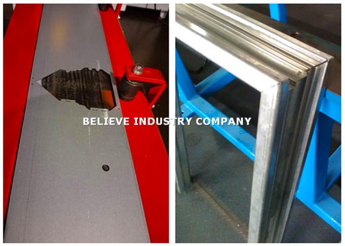 Steel Roller Shutter Door Roll Forming Machine Gear Box Driven Auto Size Adjustable