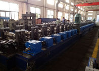Cassette Type Rack Roll Forming Machine Heavy Duty Upright Racks Producing Use