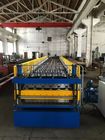 Cassette Type Metal Roof Roll Forming Machine , Double Layer Roll Forming Machine