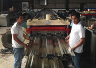 22KW Steel Deck Roll Forming Machine , Corrugated Metal Deck Forming Machine