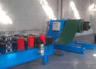 Chain Driven IBR Metal Roof Roll Forming Machine PLC Controlled With Curving Unit