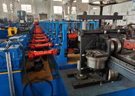 2.5mm Thick Heavy Duty Rack Roll Forming Machine With Gear Box Transmission