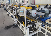 Steel Upright Rack Column Roll Forming Machine For Logistic Warehouse Storage System