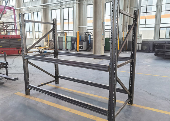 Customizable Steel Upright Column Roll Forming Machine For Logistic Storage System