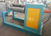 Electric Roll Forming Machine Parts / Single Mandrel Hydraulic Decoiler With Support Frame