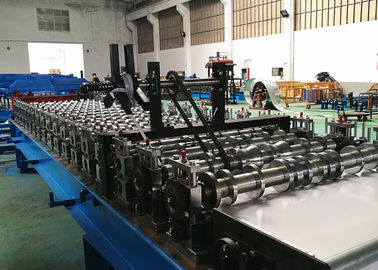 Color Steel Roofing Sheet Roll Forming Machine With Automatic Stacker