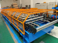 Trapezoidal Roofing Sheet Roll Forming Machine With Manual Pre - Cutting Device