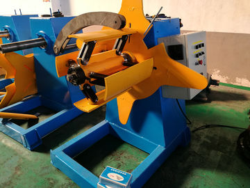 3 Ton Roll Forming Machine Parts / Hydraulic Decoiler 3KW Motor Powered