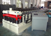 PLC Controlled Automatic Roll Former , Metal Floor Deck Roll Forming Machine