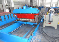 6 - 8 M/Min CNC Roll Forming Machine , Metal Tile Roll Forming Equipment