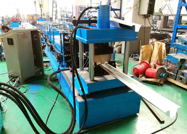 G550 Material CNC Roll Forming Machine , Galvanized Steel Hat Channel Roll Former