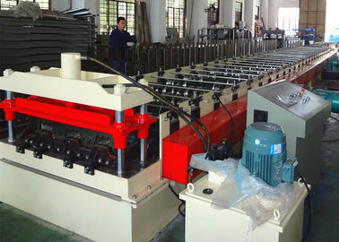 22KW Steel Deck Roll Forming Machine , Corrugated Metal Deck Forming Machine