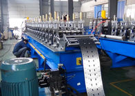 Non - Stop Cutting Pallet Rack Roll Forming Machine 1.5 - 2.5mm Thickness Material Usage