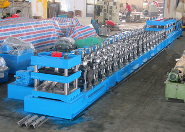 Efficient Highway Guardrail Roll Forming Machine W Beam / Thrie Beam Panels Usage