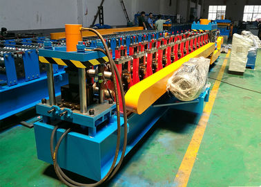 Efficient Roller Shutter Door Roll Forming Machine For Hydraulic Punching Steel L Profile