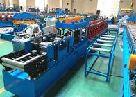 Efficient Roller Shutter Door Roll Forming Machine For Hydraulic Punching Steel L Profile