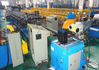 Roller Shutter Door Guide Track Roll Forming Machine With Low Cutting Burr
