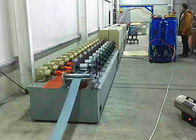PU Foaming Roller Shutter Door Roll Forming Machine European 77 Type Usage