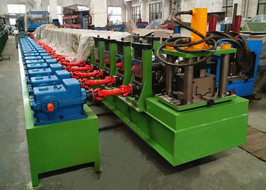 Steel Roller Shutter Door Roll Forming Machine Gear Box Driven Auto Size Adjustable