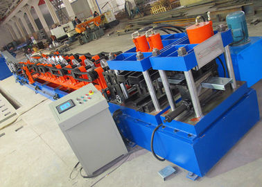 High Speed Cold Roll Forming Machine , Quick Interchangeable C Purlin Machine