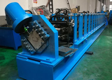 Manually Adjustable Cold Roll Forming Machine , 80 - 250mm C Purlin Roll Former