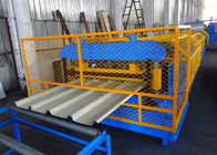 Trapezoidal Profile Metal Roof Roll Forming Machine 15 - 20 M/Min High Speed Type