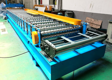 Galvanized Roofing Corrugated Sheet Roll Forming Machine CE Certificated