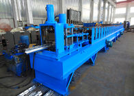 PLC Controlled Custom Roll Forming Machine For Mesh Fence Dovetail / Peach Shape Posts