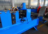 PLC Controlled Custom Roll Forming Machine For Mesh Fence Dovetail / Peach Shape Posts