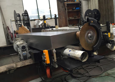 Portable Roll Forming Machine For Round Type Shape Downpipes With Saw Cutting