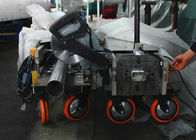 Portable Roll Forming Machine For Round Type Shape Downpipes With Saw Cutting