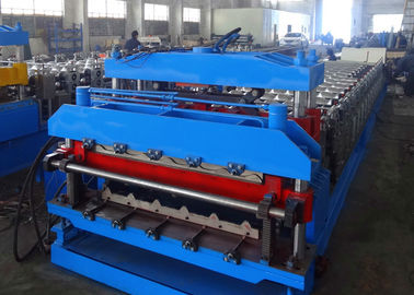 2 in 1 Metal Sheet Roll Forming Machine for Tile Effect Roof Panel and Trapezoidal Sheet