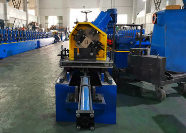 U Track Roll Forming Machine, Steel U Shape Rack Bracing Section Rollformer