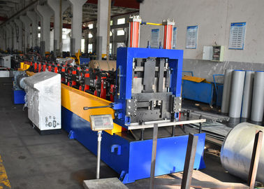 Quick-change CZ Purlin Roll Forming Machine, Easy Adjustable Post Cutting