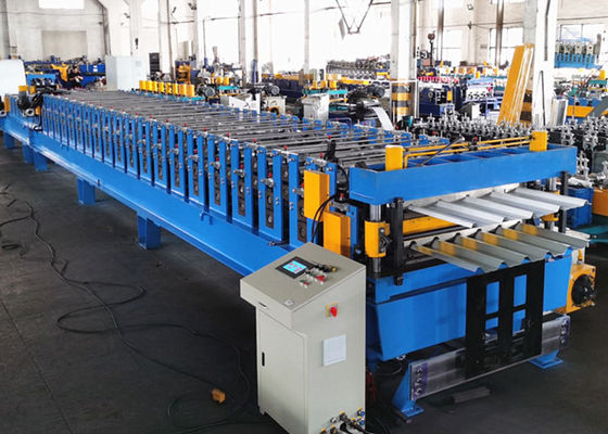 5 Rib 6 Rib Double Layer Metal Roofing Sheet Roll Forming Machine