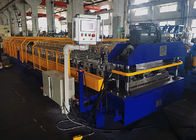 4 Rib Profile Metal Roofing Sheet Roll Forming Machine With Electric Shear