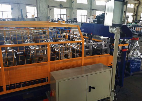 4 Rib Profile Metal Roofing Sheet Roll Forming Machine With Electric Shear