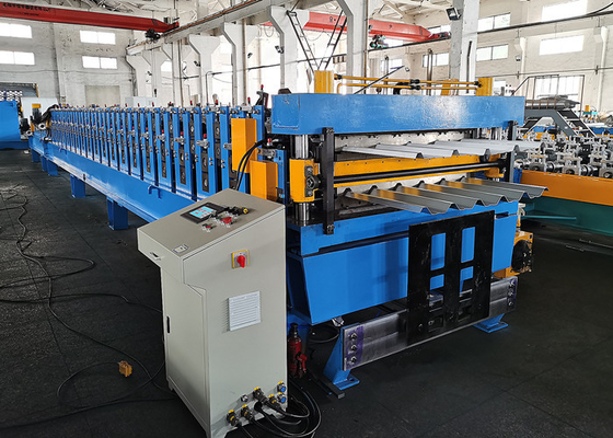 5 Rib 6 Rib Double Layer Metal Roofing Sheet Roll Forming Machine