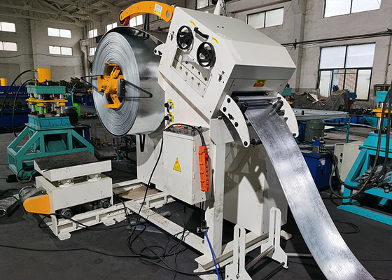 Galvanized Steel Scaffold Plank Roll Forming Machine With Gauge Adjust Device