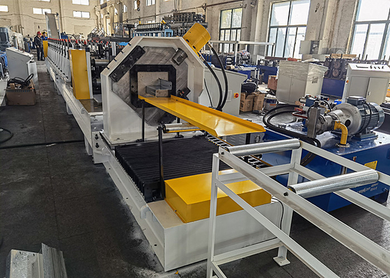 15m/min Z Purlin Roll Forming Machine With Servo-Tracking Cutting Device