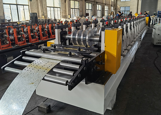 15m/min Z Purlin Roll Forming Machine With Servo-Tracking Cutting Device