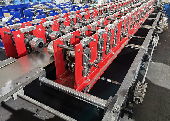 100-600mm Width Supermarket Shelf Panel Roll Forming Machine