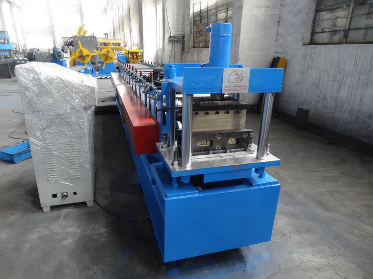 Light Steel Structure Roll Forming Machine For Twin Row Customized Profile
