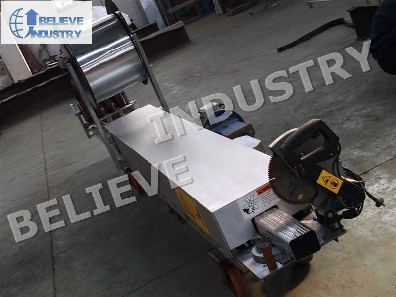 Efficient Downspout Roll Forming Machine Portable Hand Operate Cutting Type
