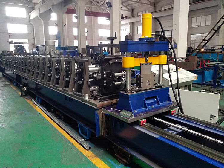 Rafted Type CNC Roll Forming Machine For Custom Warehouse Pallet Racks