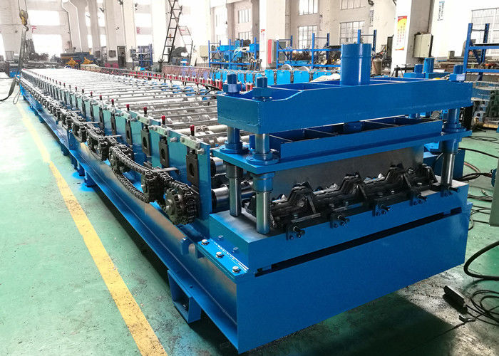 Galvanized Steel CNC Roll Forming Machine Composite Floor Decking Sheet Use