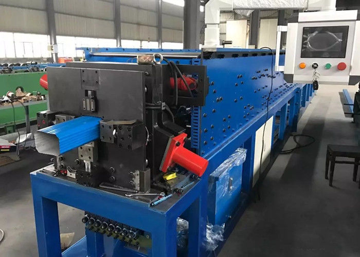 Square Rainwater Downspout Roll Forming Machine Integrated With Elbow Device