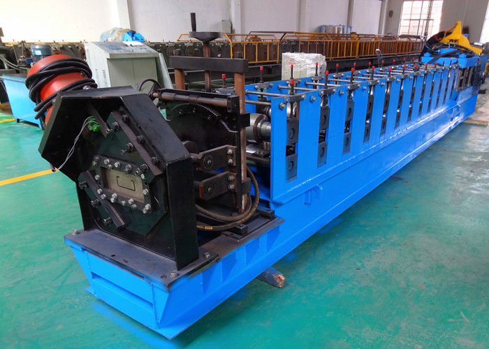C Channel Purlin Roll Forming Machine Double Chain Driven Economical Designed
