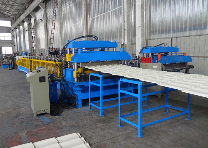 Galvanized Roofing Double Layer Roll Forming Machine For Tile Roof And Flat Roofing Sheet