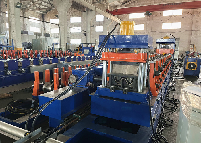 2 Wave & 3 Wave Highway Guardrail Panel Change Over Roll Forming Machine